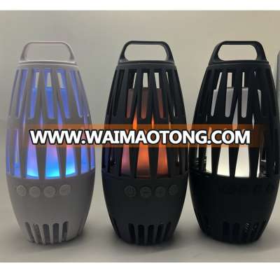 Waimaotong Best Seller Bluetooth Speaker Wireless Car Portable Home Theater Active Karaoke Led Flame Light Powered Pa Bass Hifi OEM