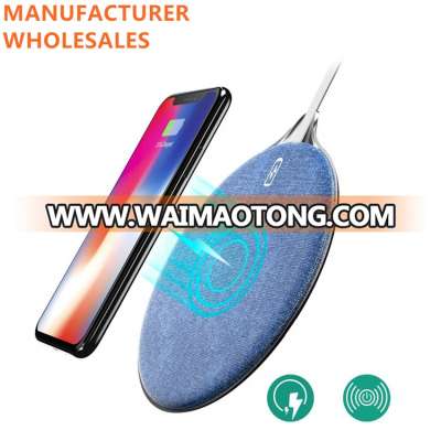 Wholesale Waimaotong Qi Wireless Charger Portable Plate Pad Quick Fast Portable Car Battery Solar Power Bank For Samsung Iphone X